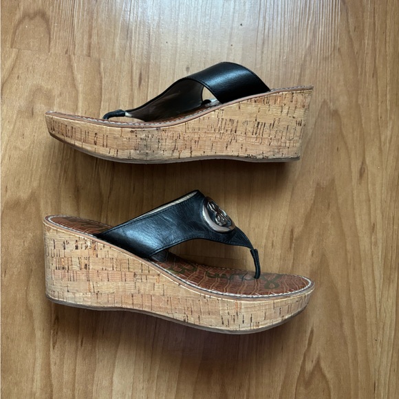 Sam Edelman Wedge Sandals - Picture 4 of 5